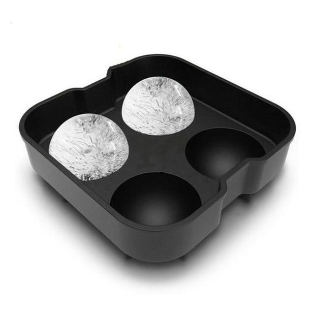 WHISKEY ICE CUBE MAKER BALL MOLD ROUND BAR - La Costa Azul Foods Co