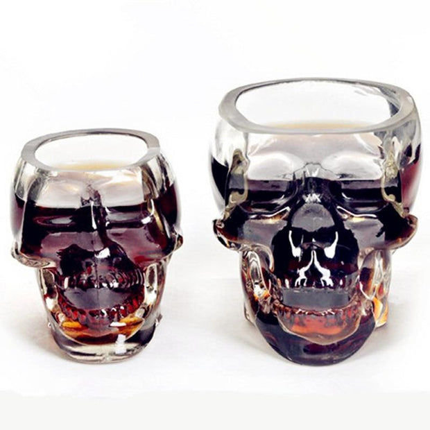 Skull glass creative glass beer - La Costa Azul Foods Co