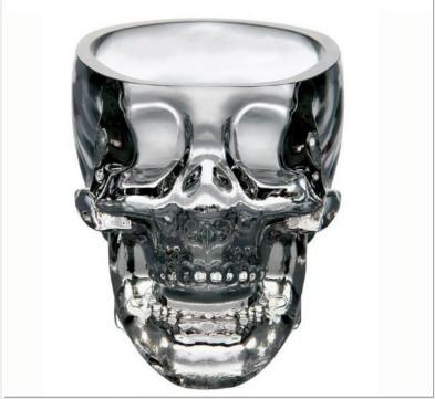 Skull glass creative glass beer - La Costa Azul Foods Co