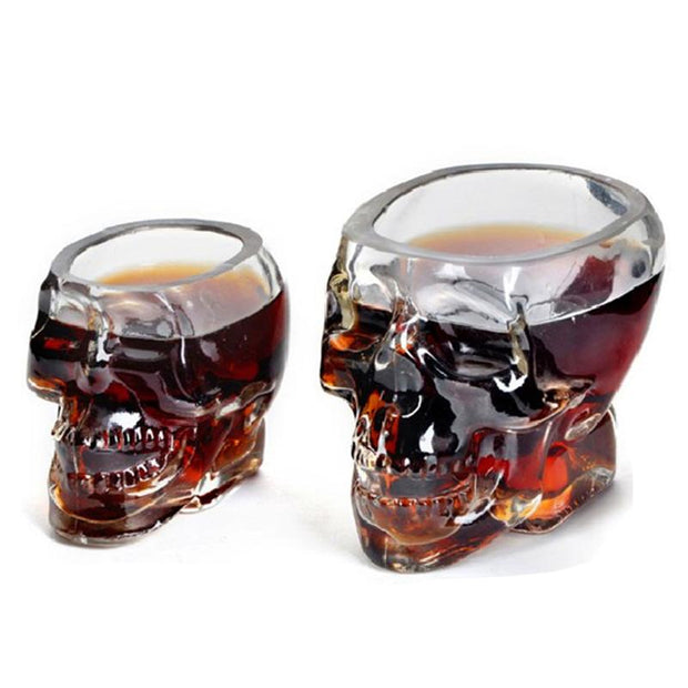 Skull glass creative glass beer - La Costa Azul Foods Co