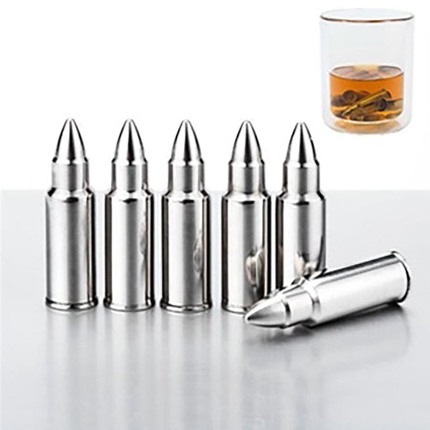 BULLET-SHAPED REUSABLE ICE CUBE FOR WINE - La Costa Azul Foods Co