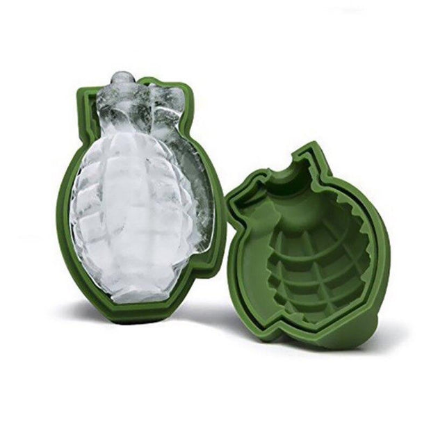 CREATIVE 3D GRENADE SHAPE ICE CUBE - La Costa Azul Foods Co